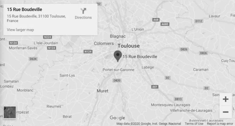 Plan d'accès Technic-Soft — 15 Rue Boudeville, 31100 Toulouse
