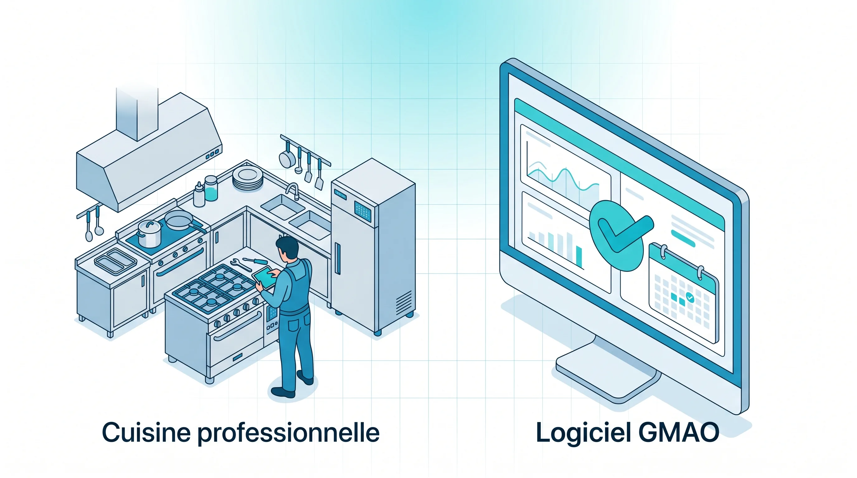 La solution de GMAO pour les spécialistes de la cuisine professionnelle
