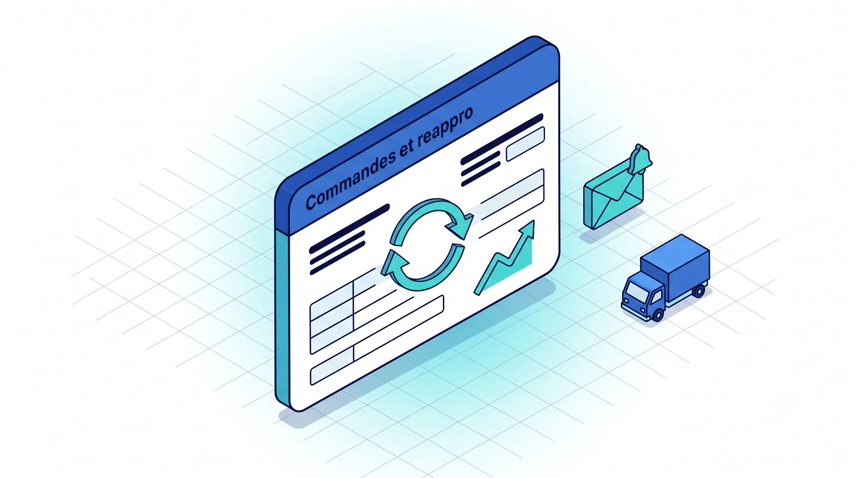 Service 9000 : commandes fournisseurs et réapprovisionnement automatique du stock SAV