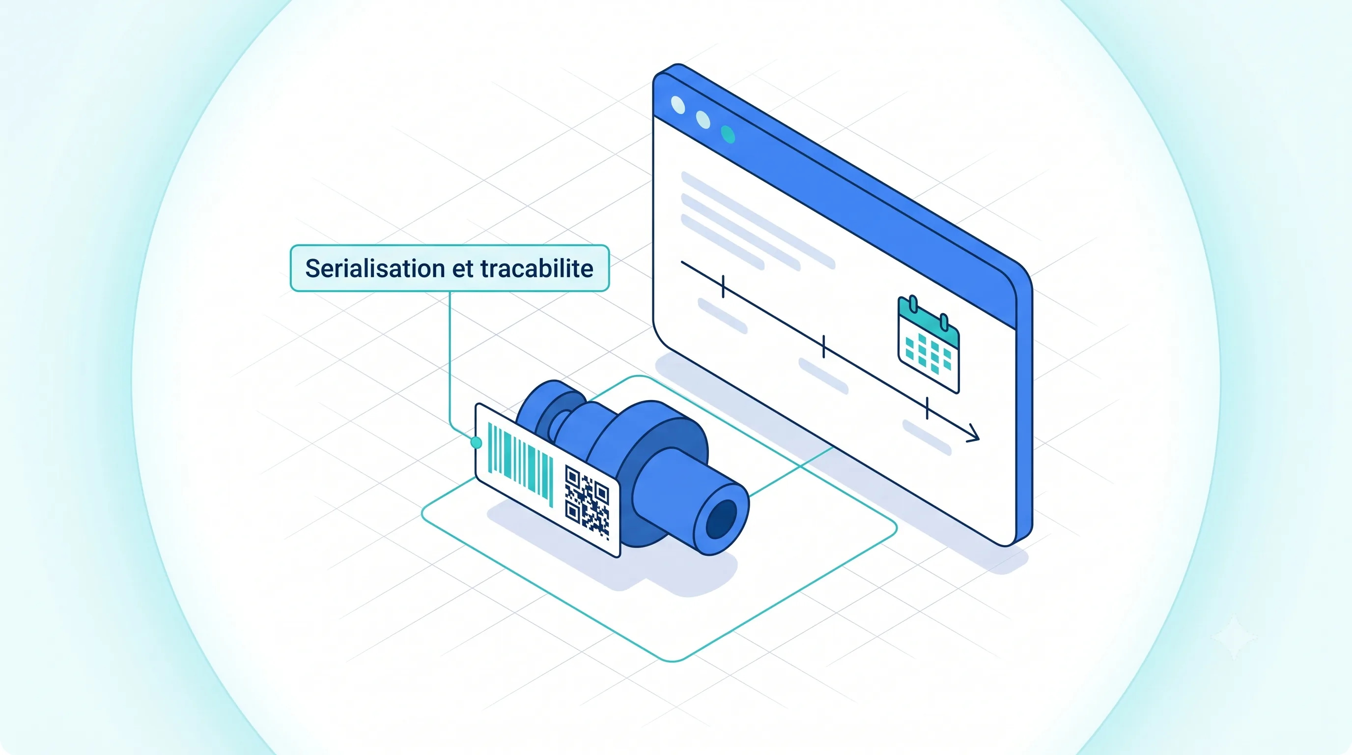 Service 9000 : sérialisation et traçabilité des pièces, numéros de série, lots et dates de péremption