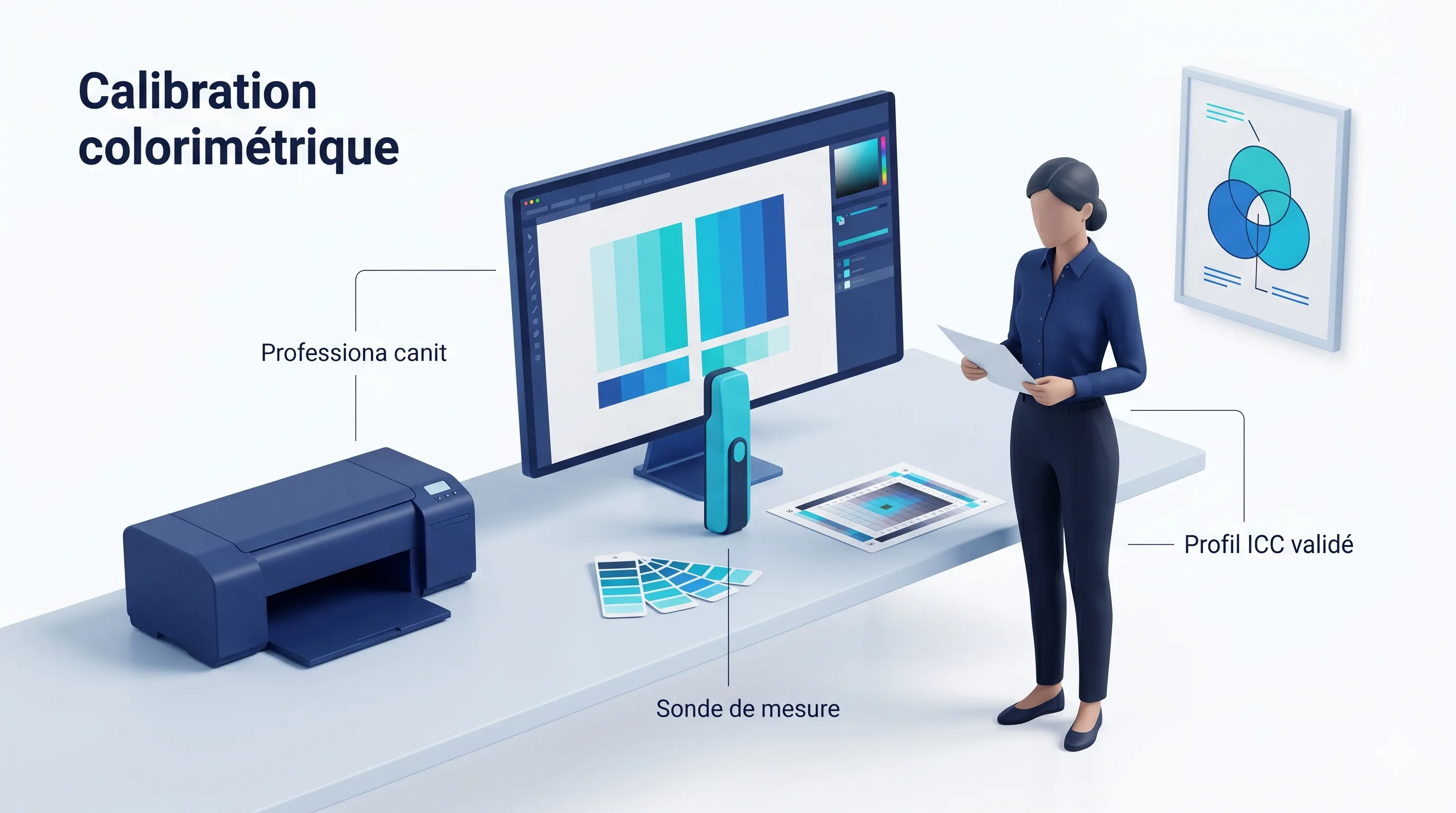 Atelier de maintenance de traceurs grand format et de scanners professionnels