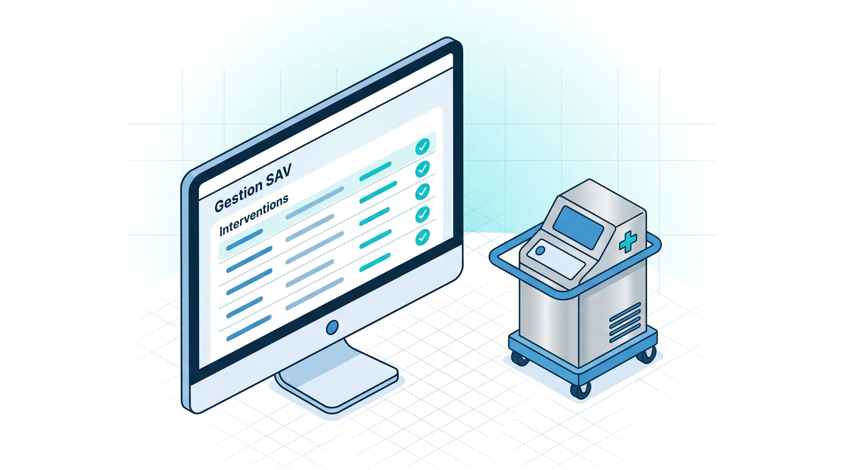 Gestion du SAV et suivi des interventions sur les dispositifs médicaux avec le logiciel GMAO Service 9000