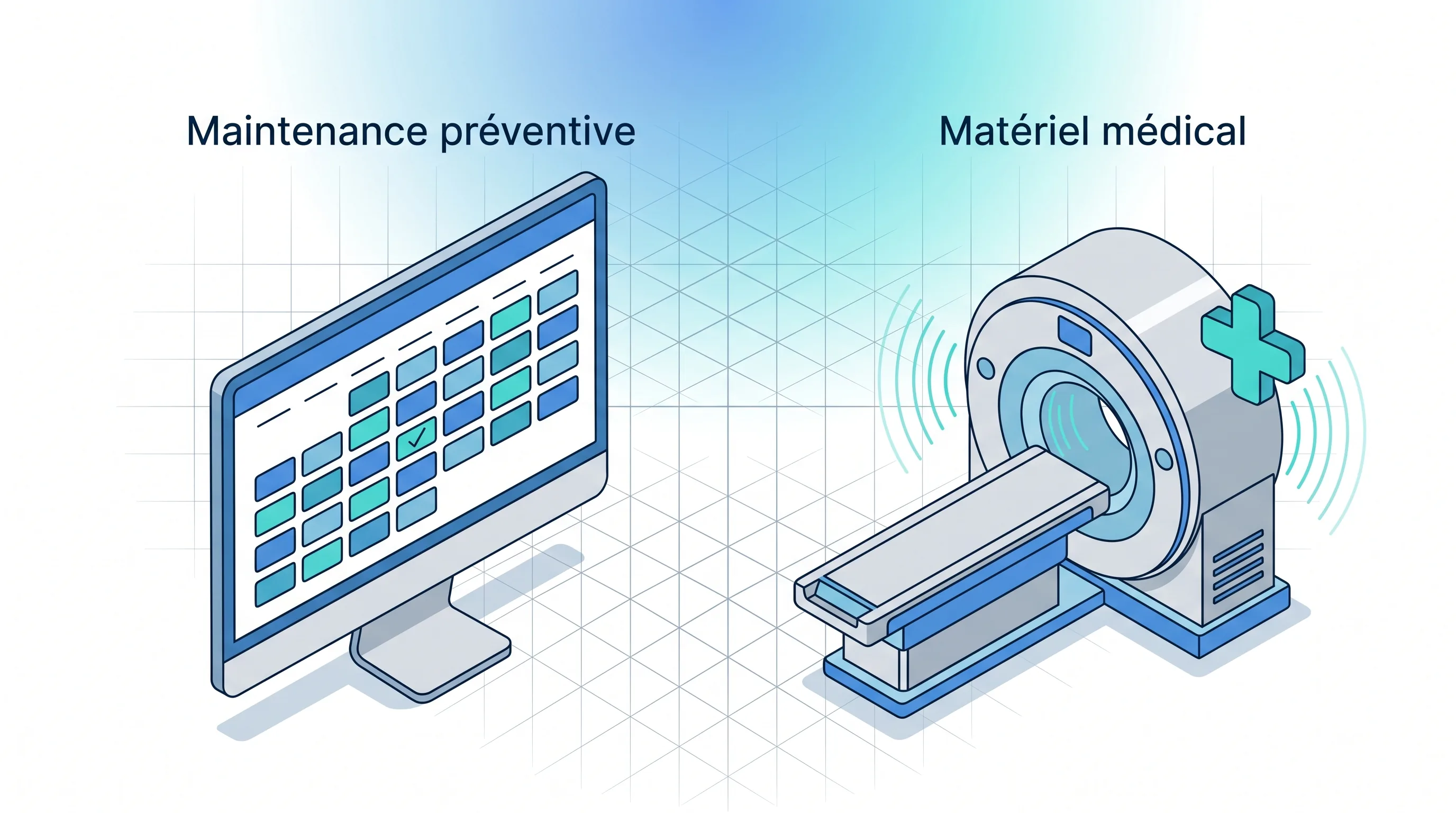 Maintenance préventive et prédictive du matériel médical par capteurs IoT avec Service 9000