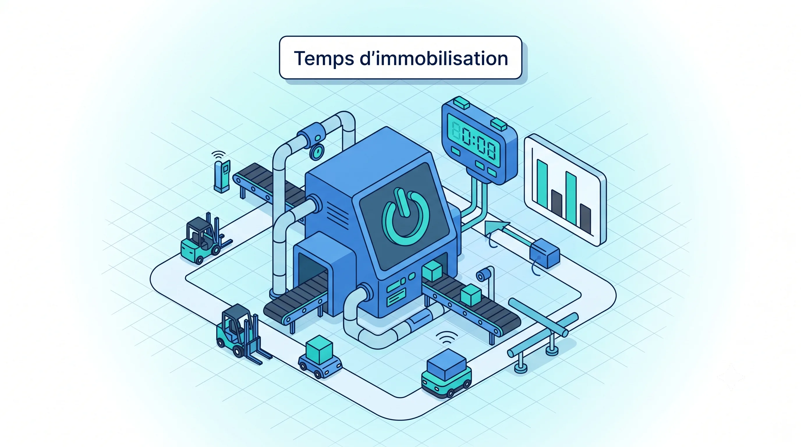 Suivi du temps d'immobilisation et de l'état de fonctionnement des équipements du parc - logiciel Service 9000